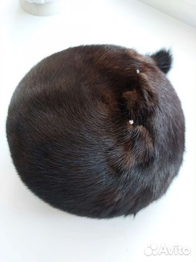 Шапка норковая женская
