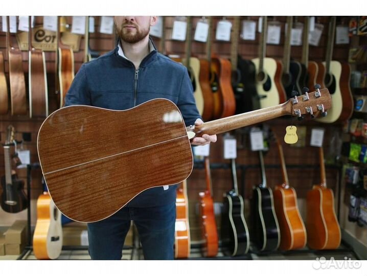 Cort earth100-NAT акустическая гитара