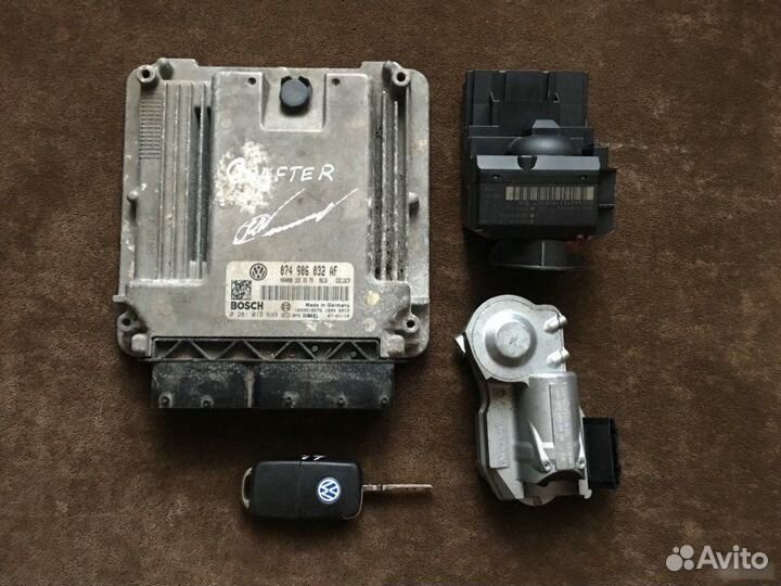 Блок управления эбу 074906032AF VW Crafter 2.5 TDI
