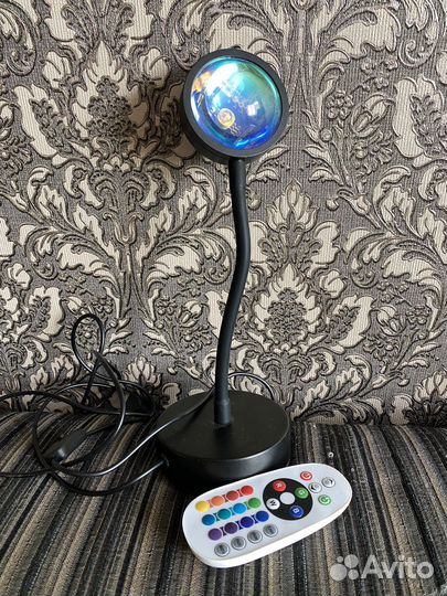 Лампа закат ночник