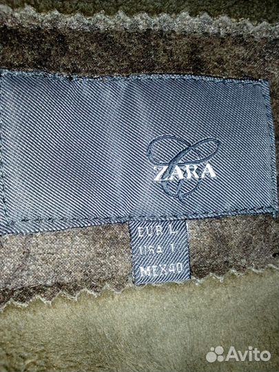 Легкая дубленка 50-52