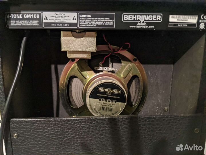 Коибоусилитель behringer gm108