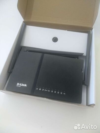 Wi-Fi роутер D-link DIR-825, черный