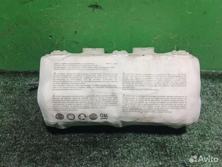 Подушка безопасности в торпедо Opel astra H 2009