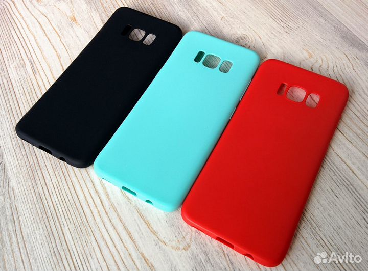 На samsung s8 стекло пленка чехол поклейка