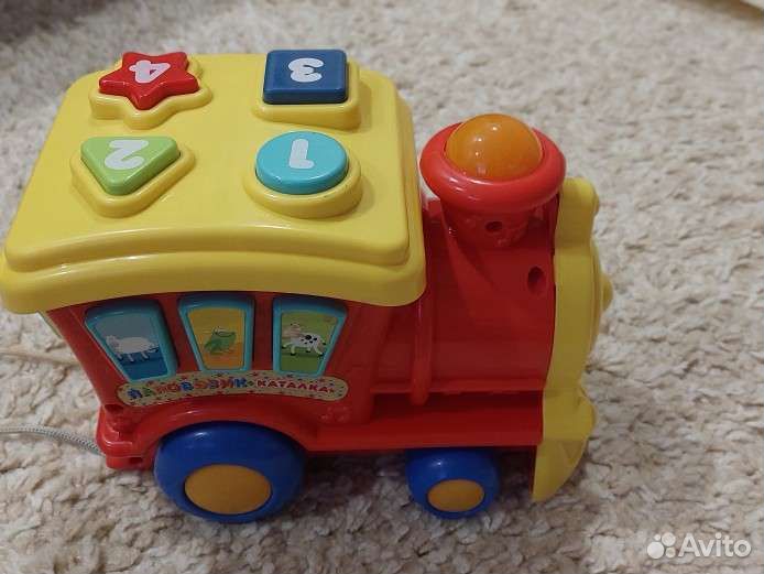 Паровозик музыкальный