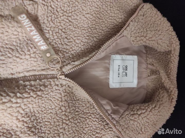 Шубка тедди для девочки 140 р