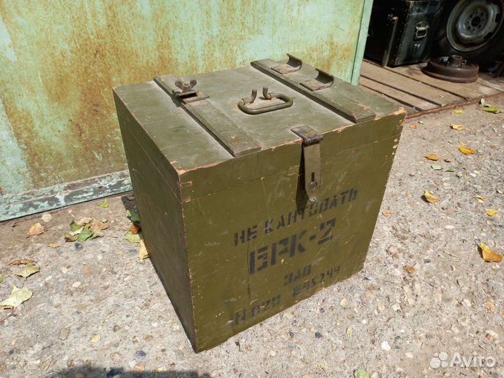 Ящик армейский военный