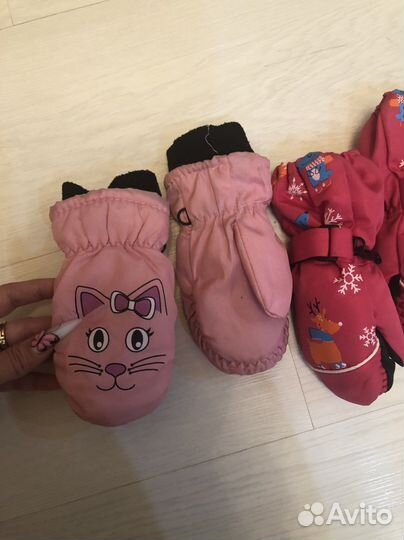 Варежки краги kerry reima poivre blanc