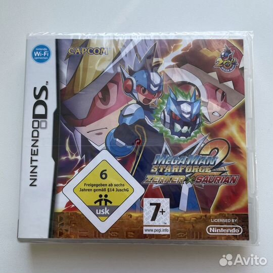 Megaman starforce 2 Nintendo DS новый
