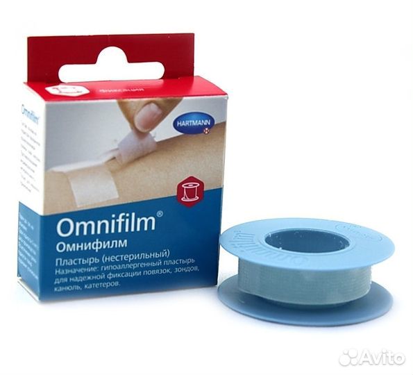 Лейкопластырь omnifilm (1.25см.*5м.) гипоаллергенн