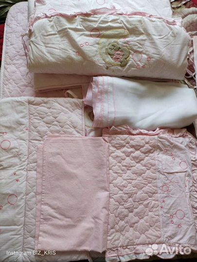 Бортики, балдахин, держатель