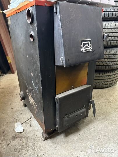 Печь котел бу
