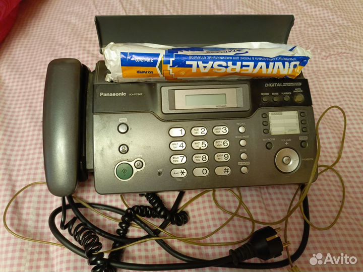 Телефон факс panasonic