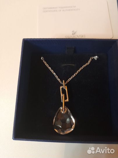 Swarovski колье кристалл