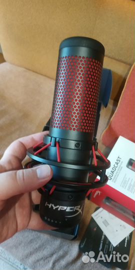 Микрофон hyperx quadcast