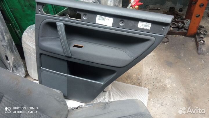 Салон, сиденья, дверные карты Фольксваген touareg