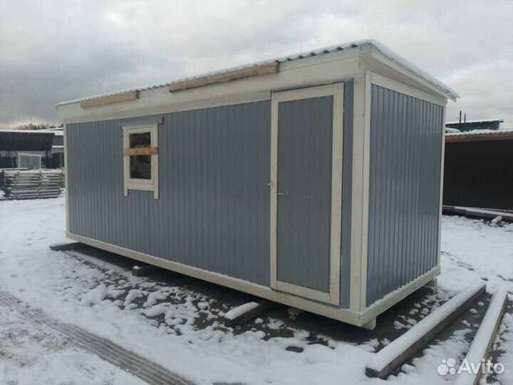 Бытовка 6х2.3м утепленная новая