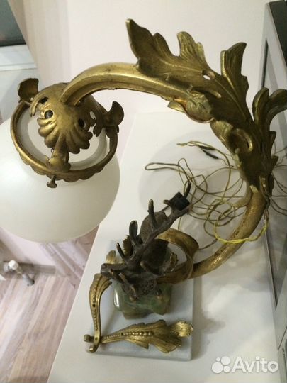 Светильник настольный дореволюционный