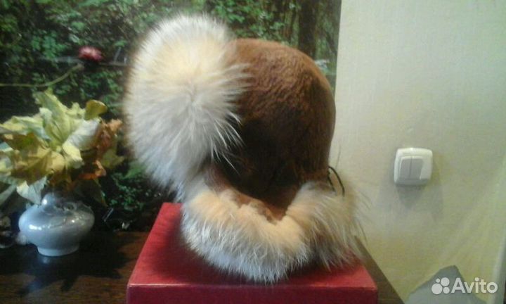 Шапка лисья