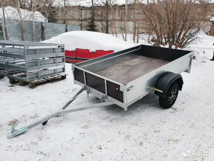 Прицеп Б-2.5 кв алтай 250х150 с тентом аэро