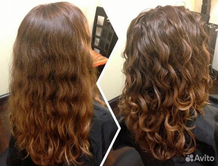 Восстановление волос, холодный ботокс, пилинг