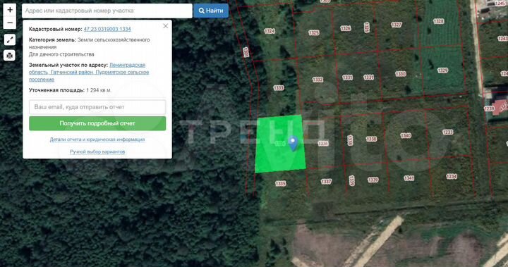 Участок 12,9 сот. (СНТ, ДНП)