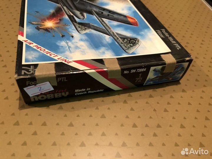 Сборная модель самолета1:72 focke-wulf