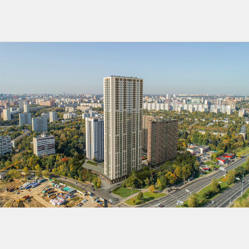 2-к. квартира, 63,6 м², 5/45 эт.