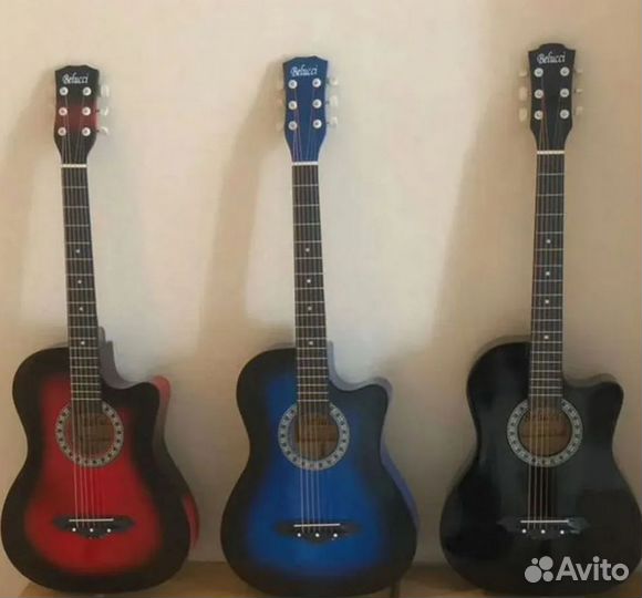 Акустические и классические гитары Belucci