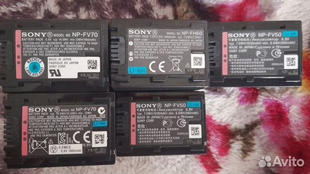Аккамуляторы Sony NP-FZ100 оригинал япония в идеал
