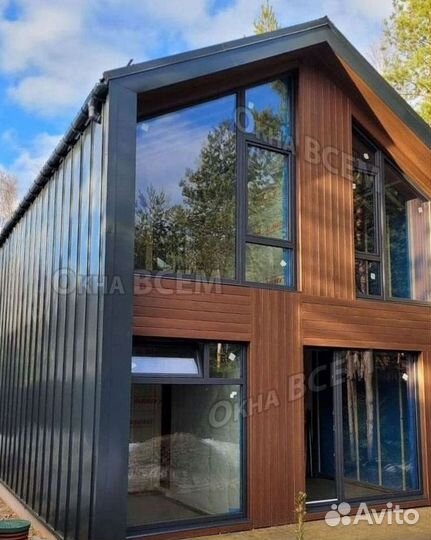 Остекление окон и балконов пвх