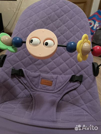 Шезлонг (качалка) Luxmom