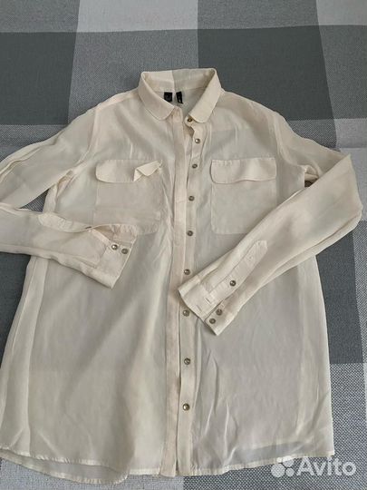 Шелковая блуза женская Mango и Promod,S/M