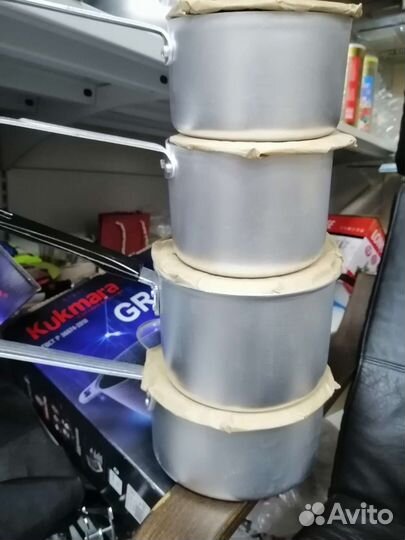 Кастрюли, ковши алюминиевые разные