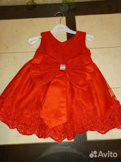 Платье для девочки 86
