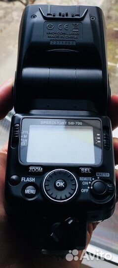 Фотовспышка nikon speedlight sb-700