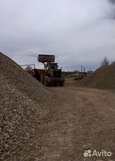 Щебень известняковый с доставкой