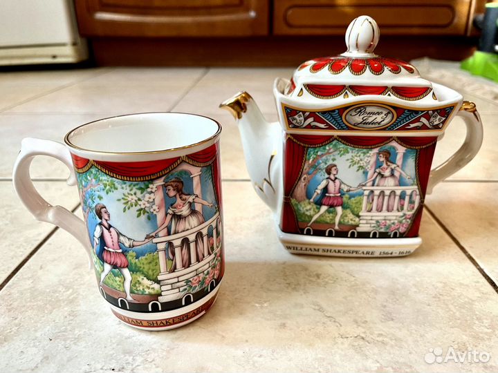 Коллекционные чайник и чашка Sadler