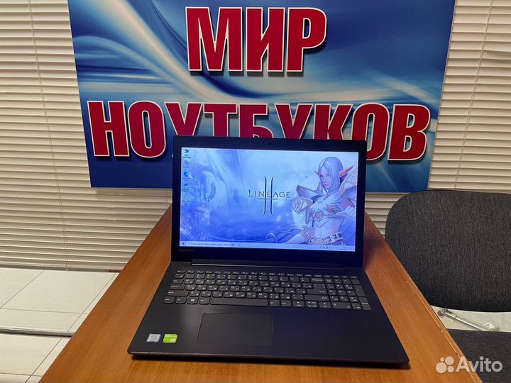 Игровой ноутбук Lenovo c Mx150 на гарантии