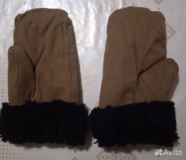 Рукавицы меховые пара