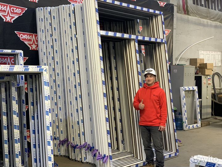 Окна пластиковые 900х900 мм