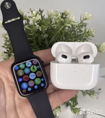 Apple watch + AirPods Pro объявление продам