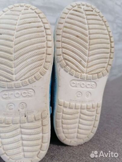 Сапожки Crocs c9