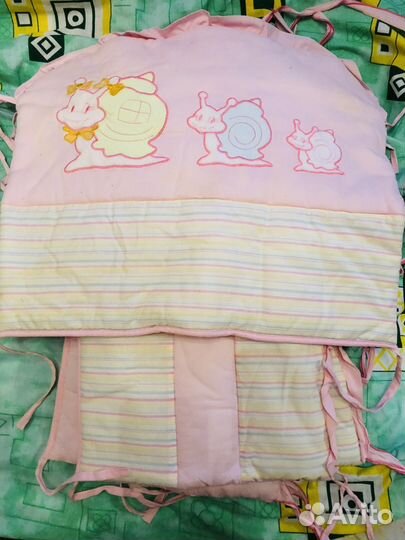 Бортики в кроватку