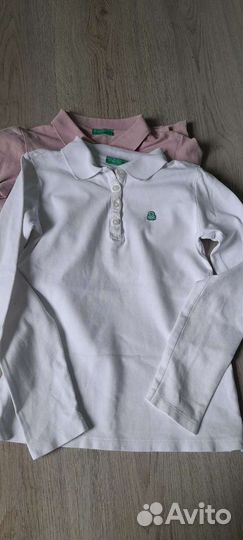 Поло для девочки,в наличии осталась только ро-вая
