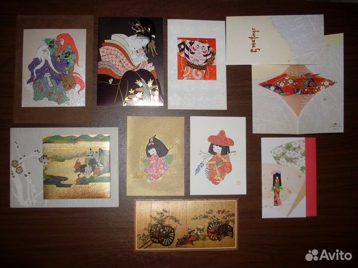 Открытки - мультики, японские комиксы и детские