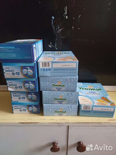 Детские каши и смеси