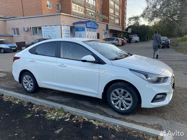 Hyundai Solaris 1.6 AT, 2018, 45 300 км