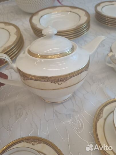 Набор столовой посуды + чайный сервиз фарфор Чехия